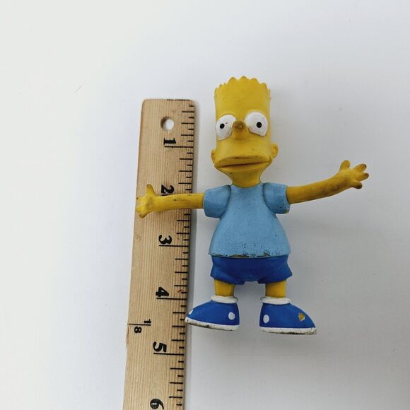 THE SIMPSONS HOMER 6" BART 4 1/2" LISA 4" BENDIE BENDABLE POSEABLE FIGURES - Picture 8 of 11